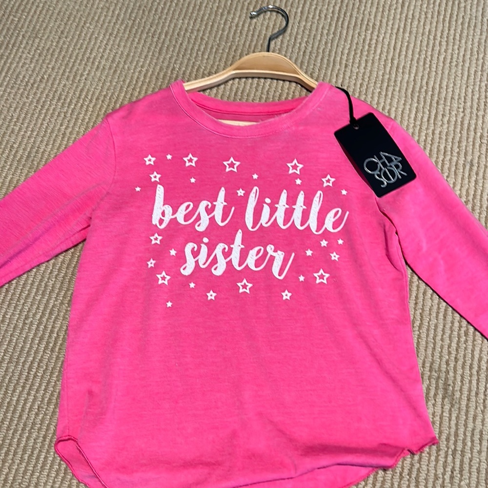 Chaser girls long sleeve shirts size 6